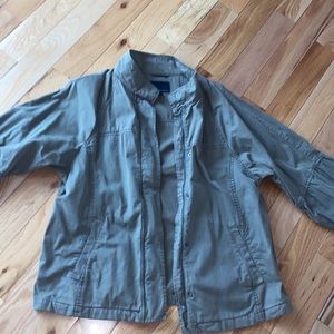 Banana Republic Green Bell Sleeve Jacket